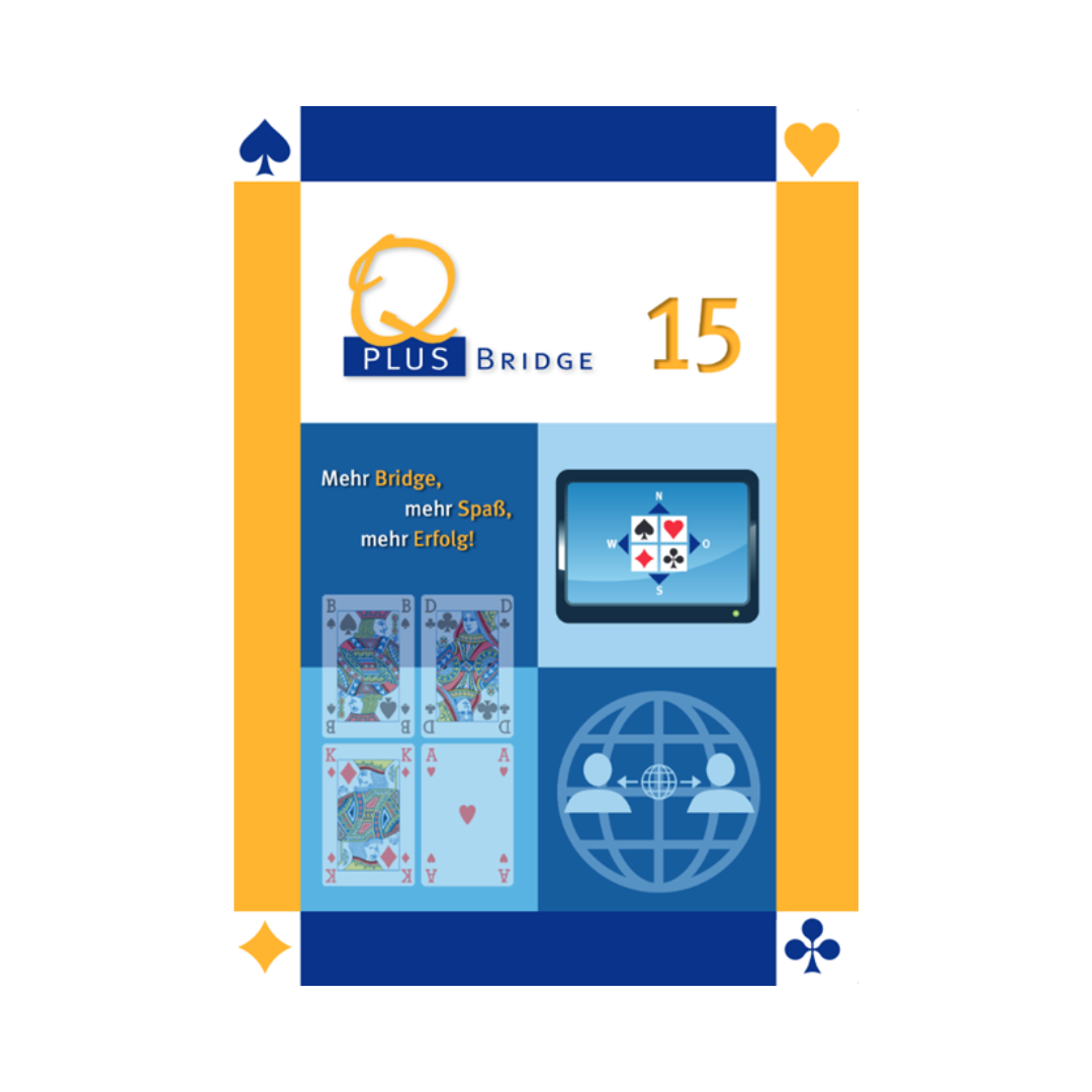 Cover des Bridge-Programms Q-plus Bridge 15.
