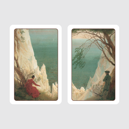 Spielkarten in weihnachtlicher Blechdose