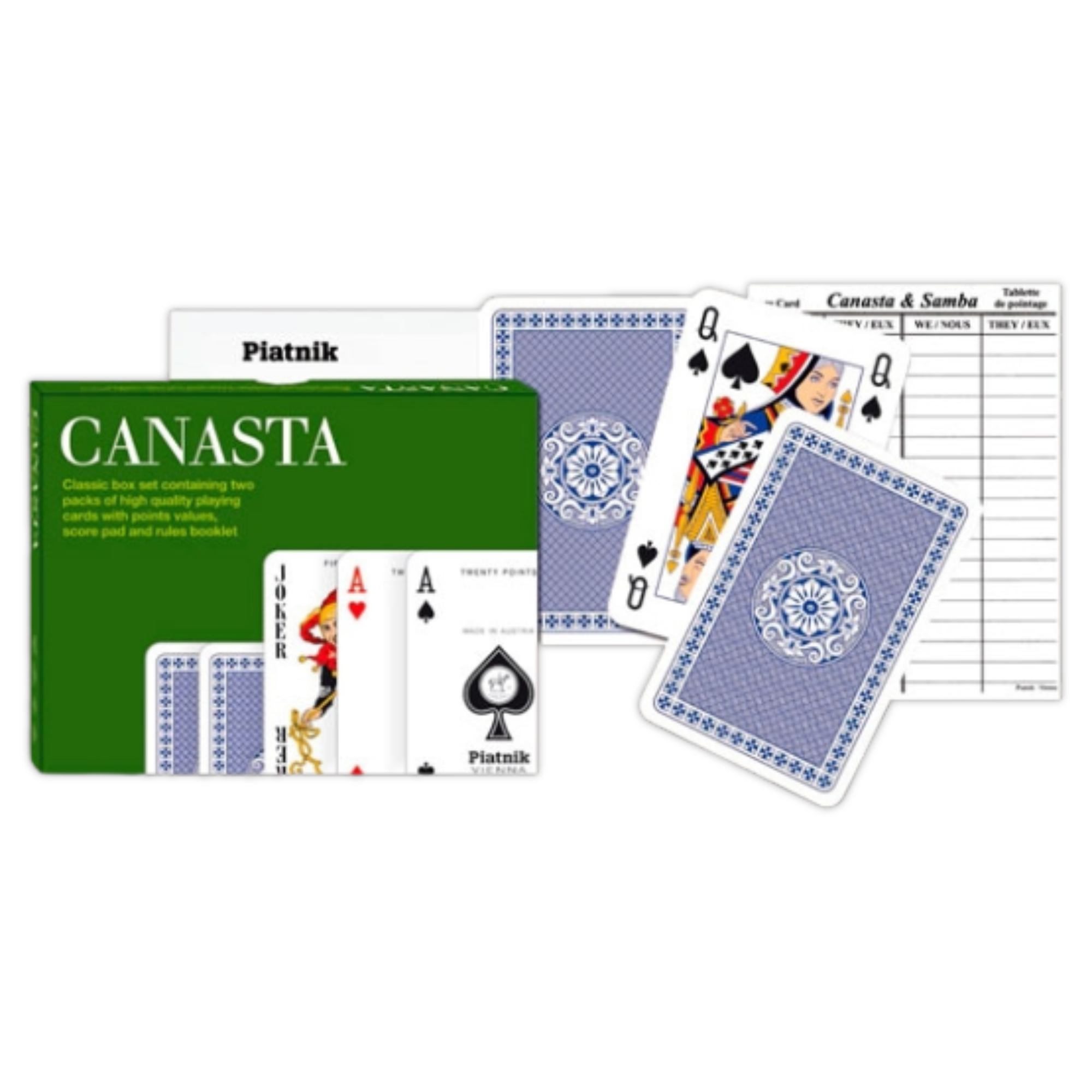 Canasta Classic (inkl. Punkteblock und Regelheft)
