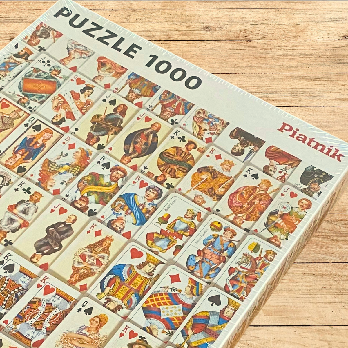 Puzzle Piatnik Bridge Spielkarten