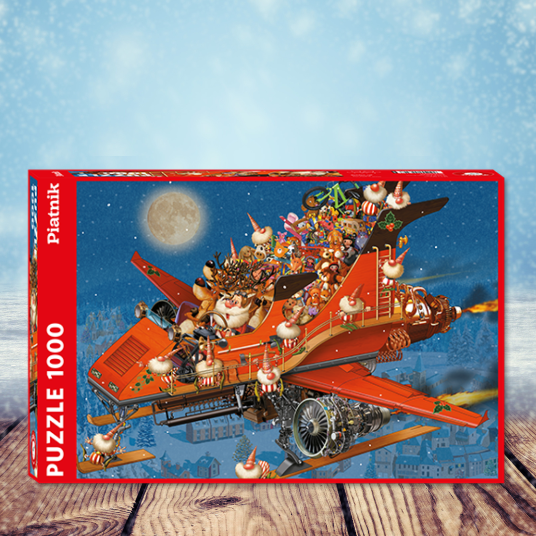 Puzzle "Weihnachtsjet", 1000 Teile