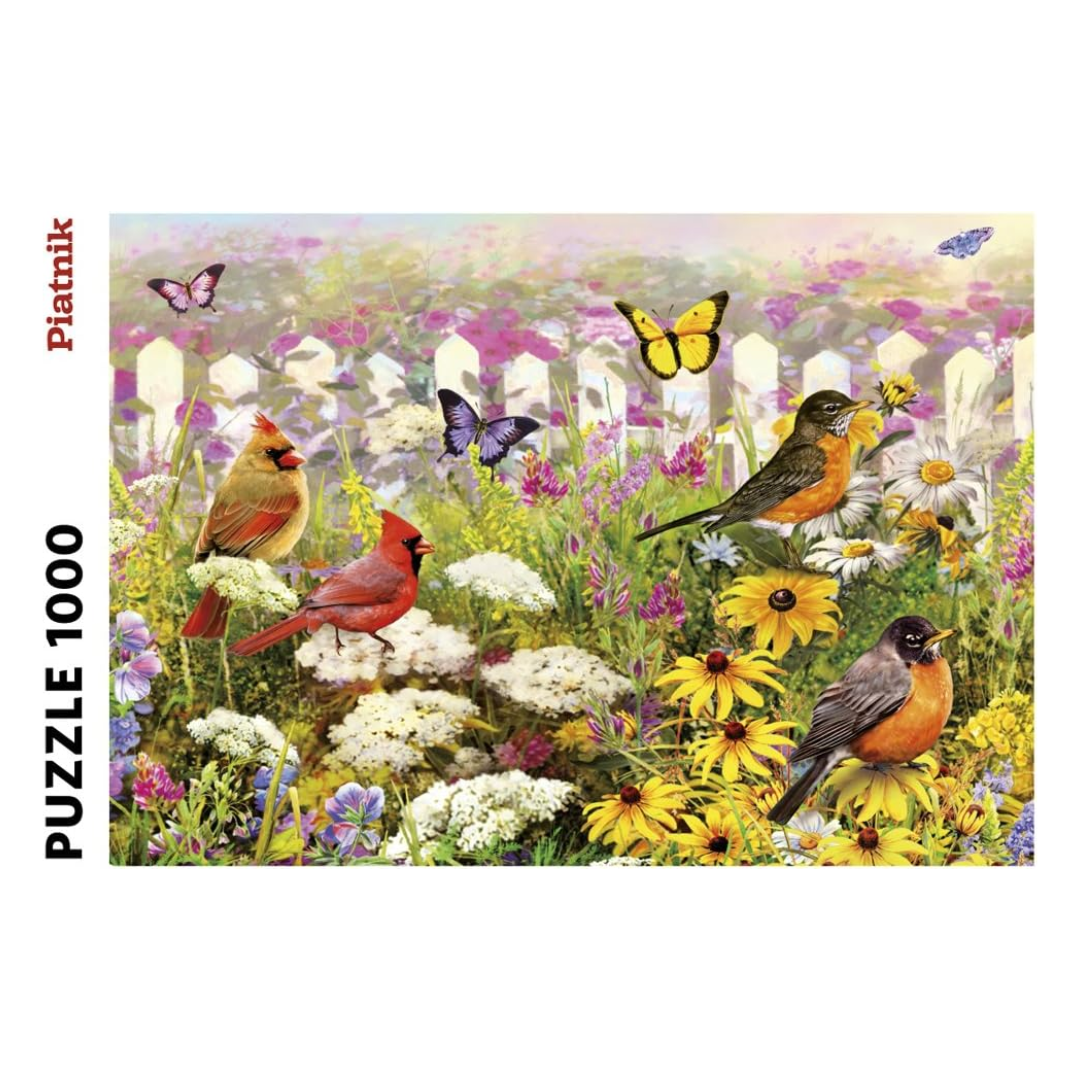 Puzzle, 1000 Teile - Gartenfreunde