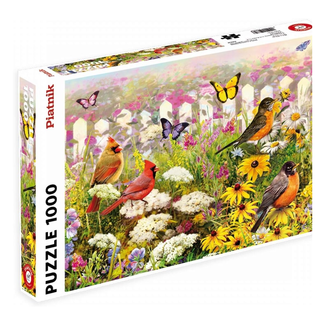 Puzzle, 1000 Teile - Gartenfreunde