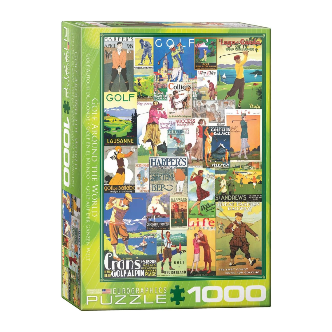 Puzzle "Golf around the World" - 1000 Teile