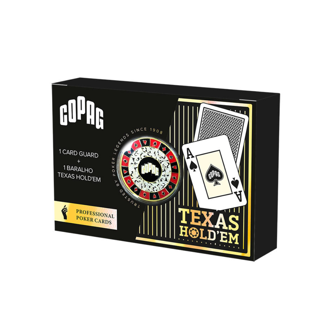COPAG Texas Hold'em mit Card Guard-Set