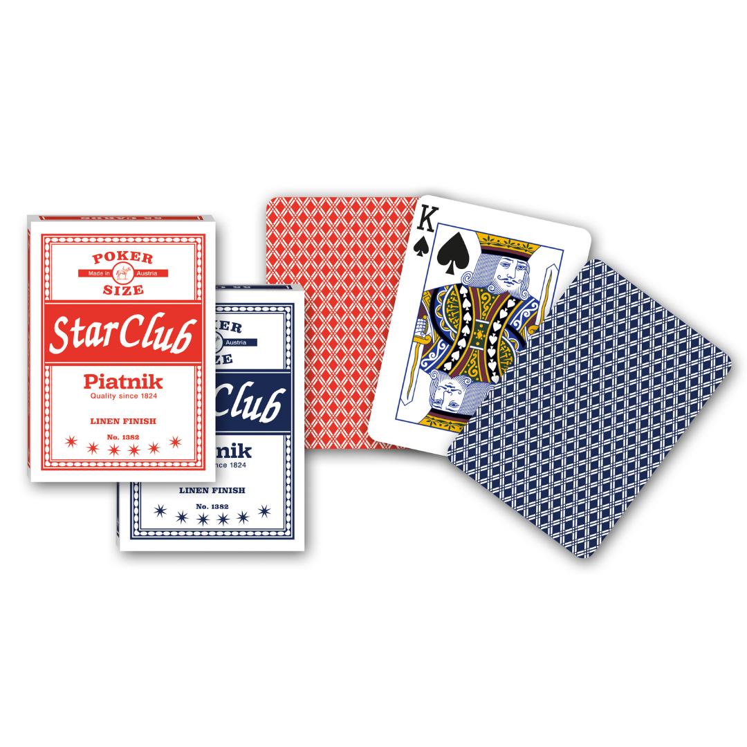 Piatnik Poker Star Club | Club Star (lino)