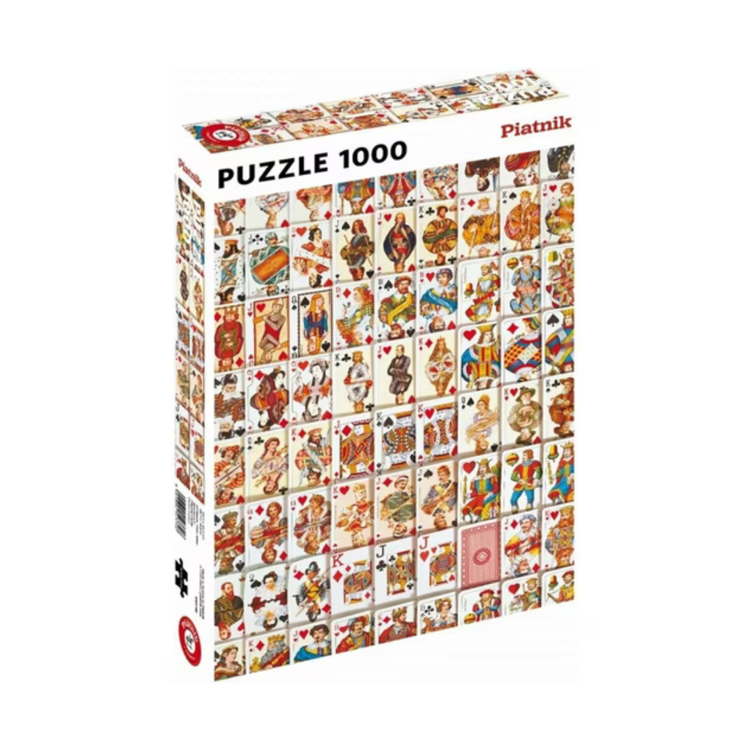 Puzzle "Spielkarten" | 1000 Teile