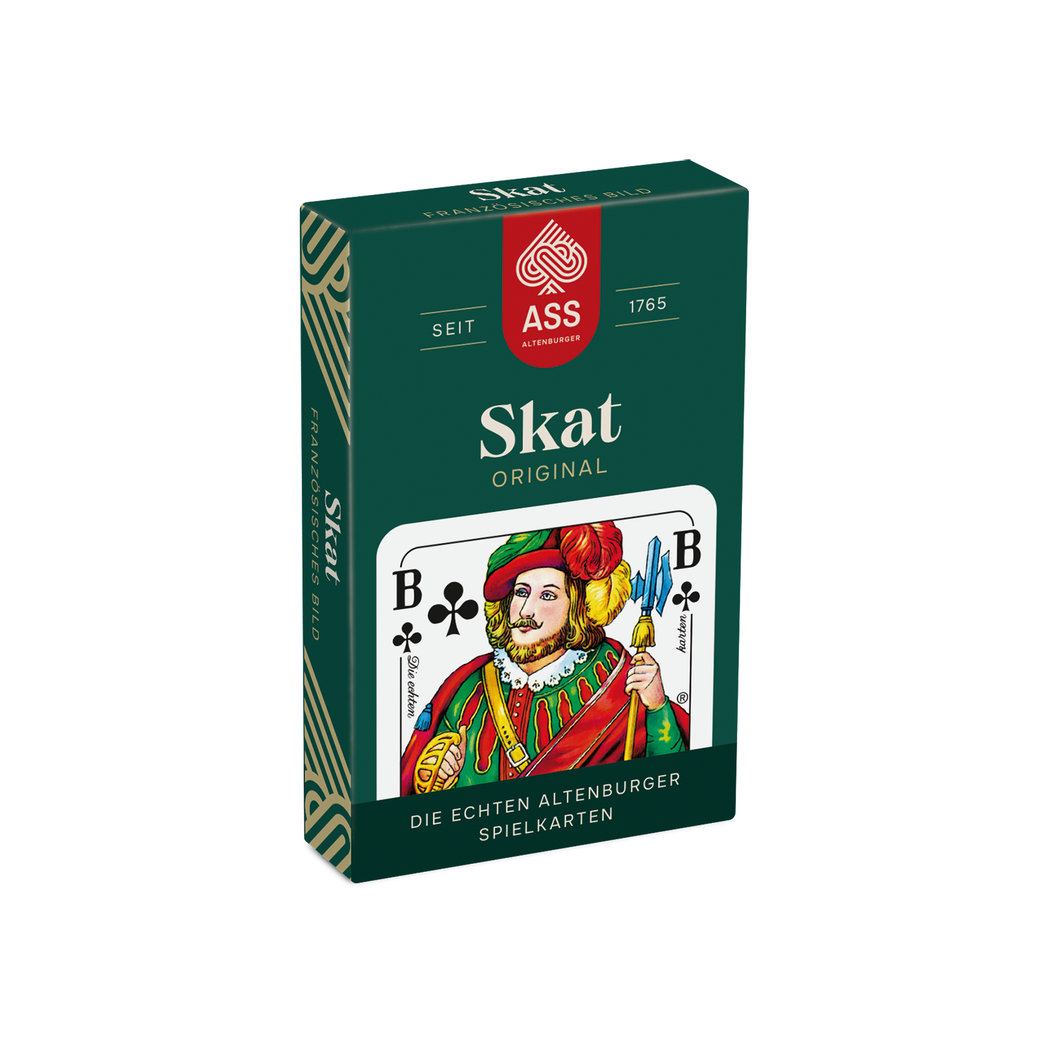 ASS - Skat, französisches Bild
