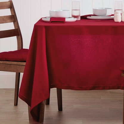 Tischdecke - dunkelrot