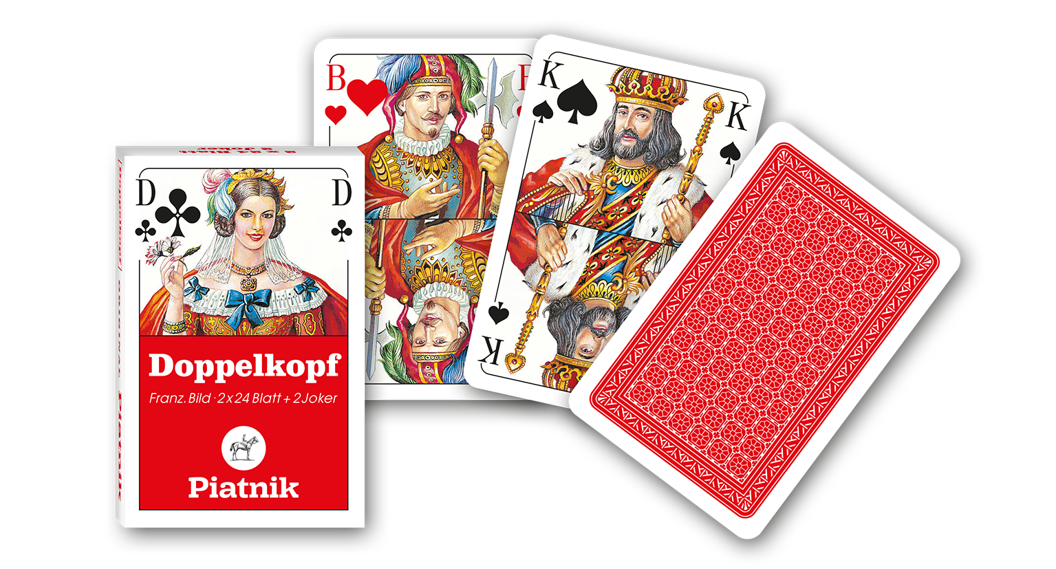 Piatnik - Doppelkopf, französisches Bild