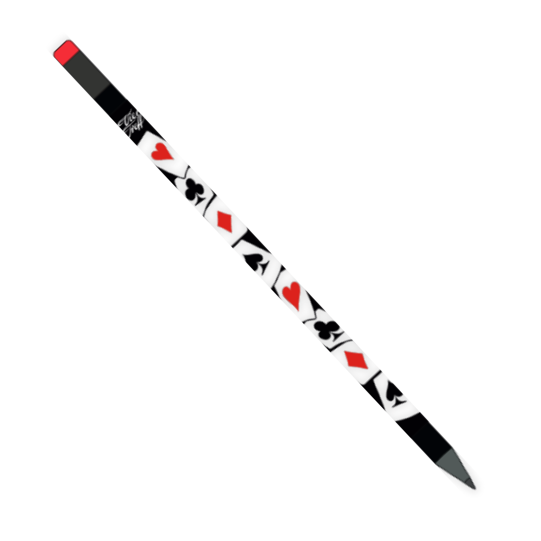 Bleistift Vier Treff