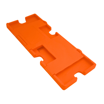 Bridge Board (Hardboard) Super Plus in orange auf hellem Hintergrund.
