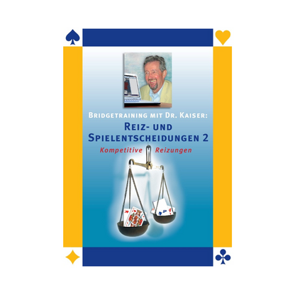 Cover des Bridge-Programms  Reiz- und Spielentscheidungen 2 von Dr. Kaiser.