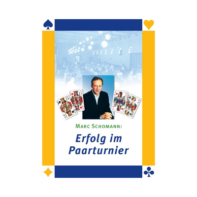 Cover des Bridge-Programms  Erfolg im Paarturnier von Marc Schomann.