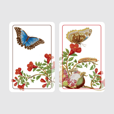 Spielkarten in weihnachtlicher Blechdose