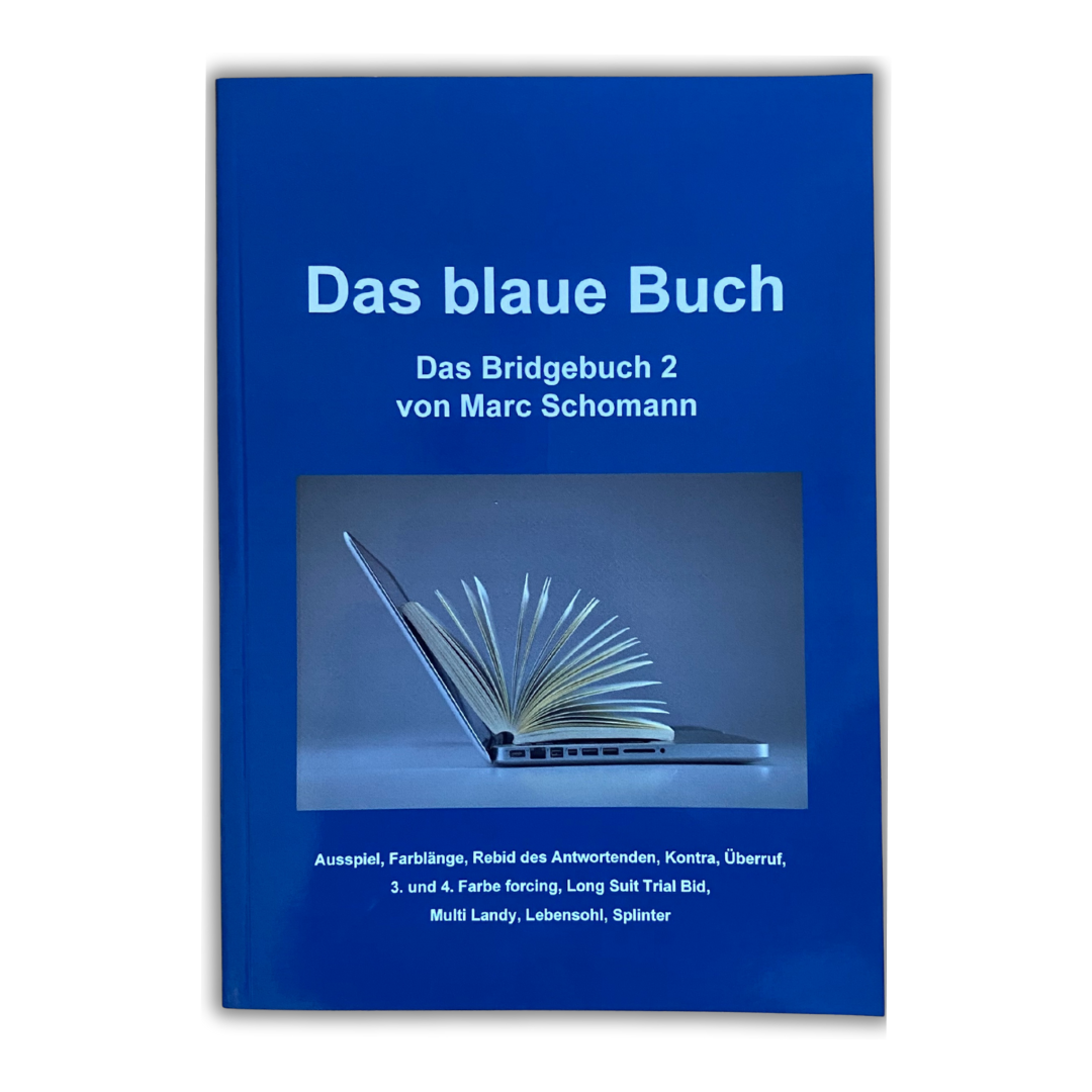 Das Bridgebuch 2 (blau)