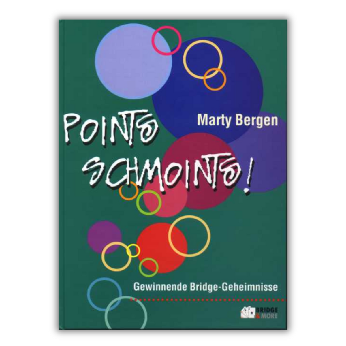 Cover Bridgebuch "Points Schmoints - Gewinnende Bridge-Geheimnisse" von Marty Bergen