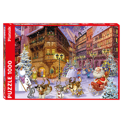 Puzzle "Weihnachtsdorf", 1000 Teile