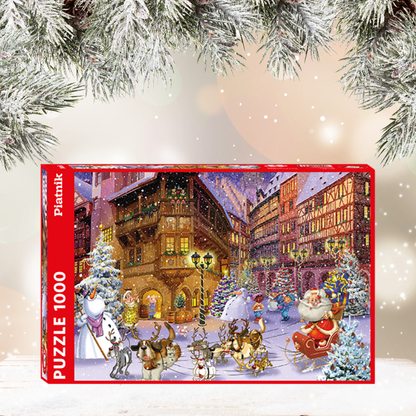 Puzzle "Weihnachtsdorf", 1000 Teile