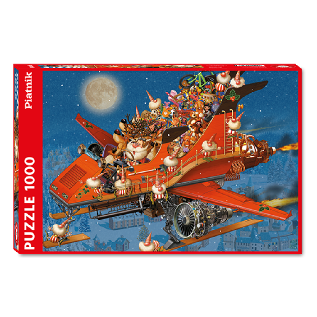 Puzzle "Weihnachtsjet", 1000 Teile