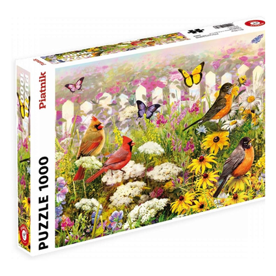 Puzzle, 1000 Teile - Gartenfreunde