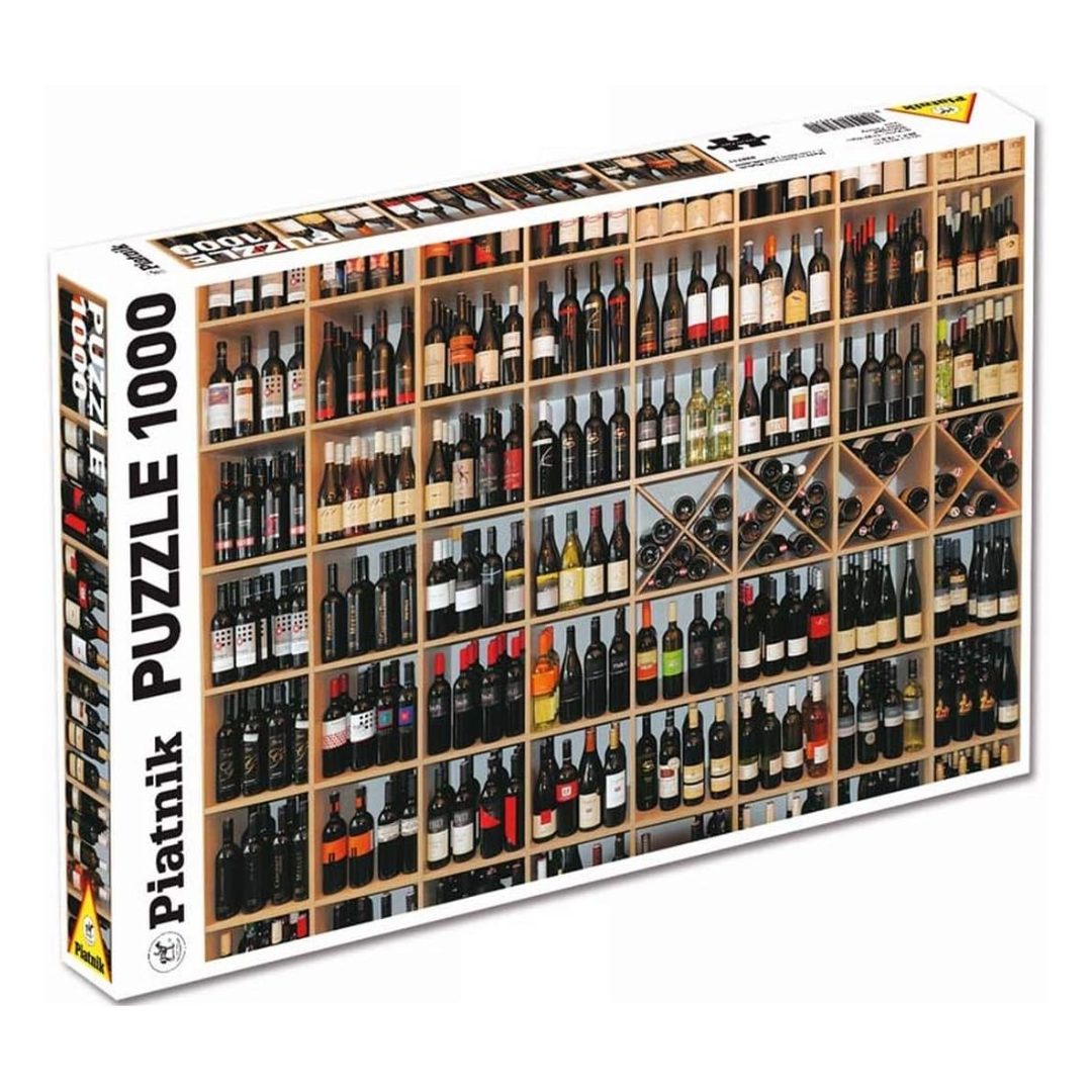 Puzzle, 1000 Teile - Weinregal
