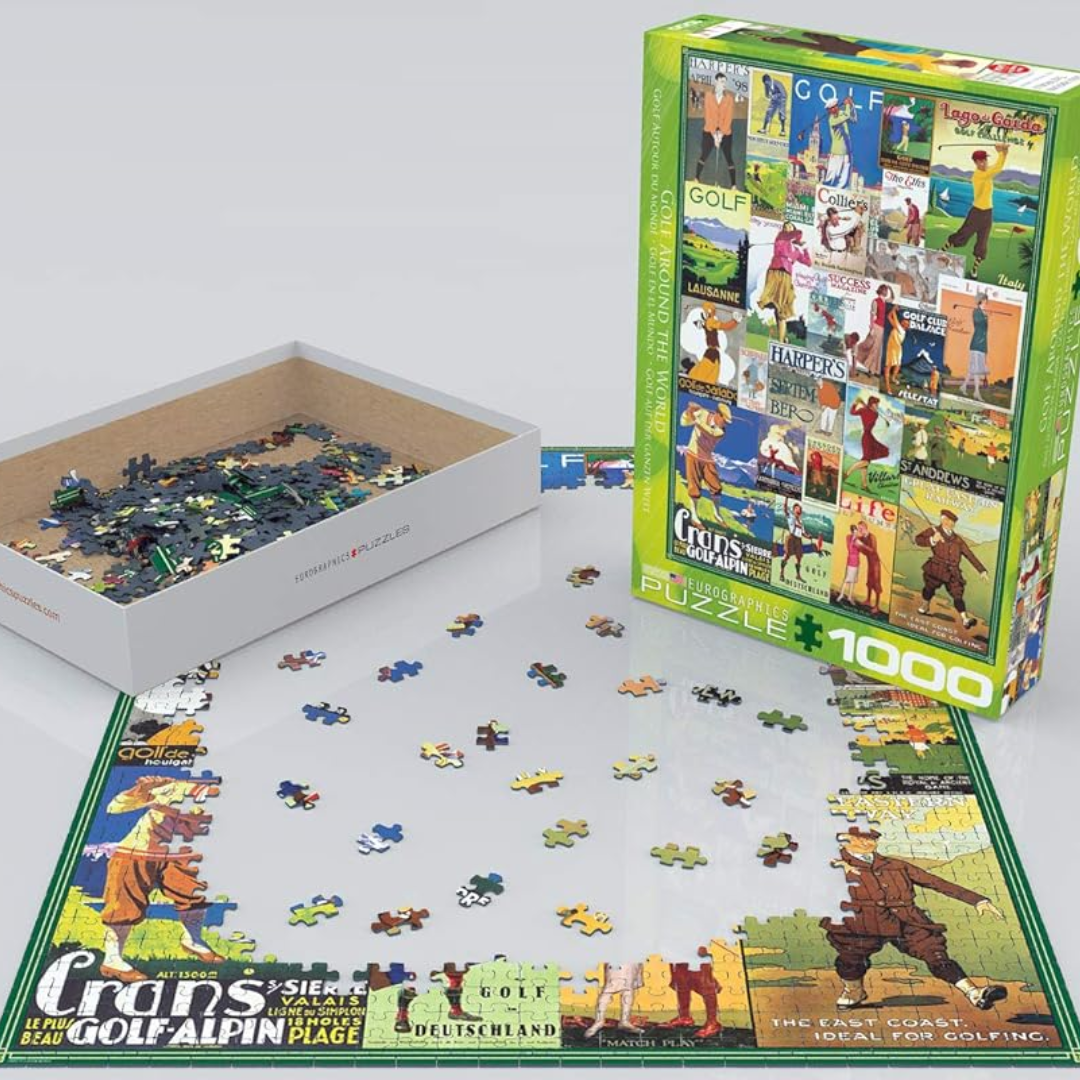 Puzzle "Golf around the World" - 1000 Teile