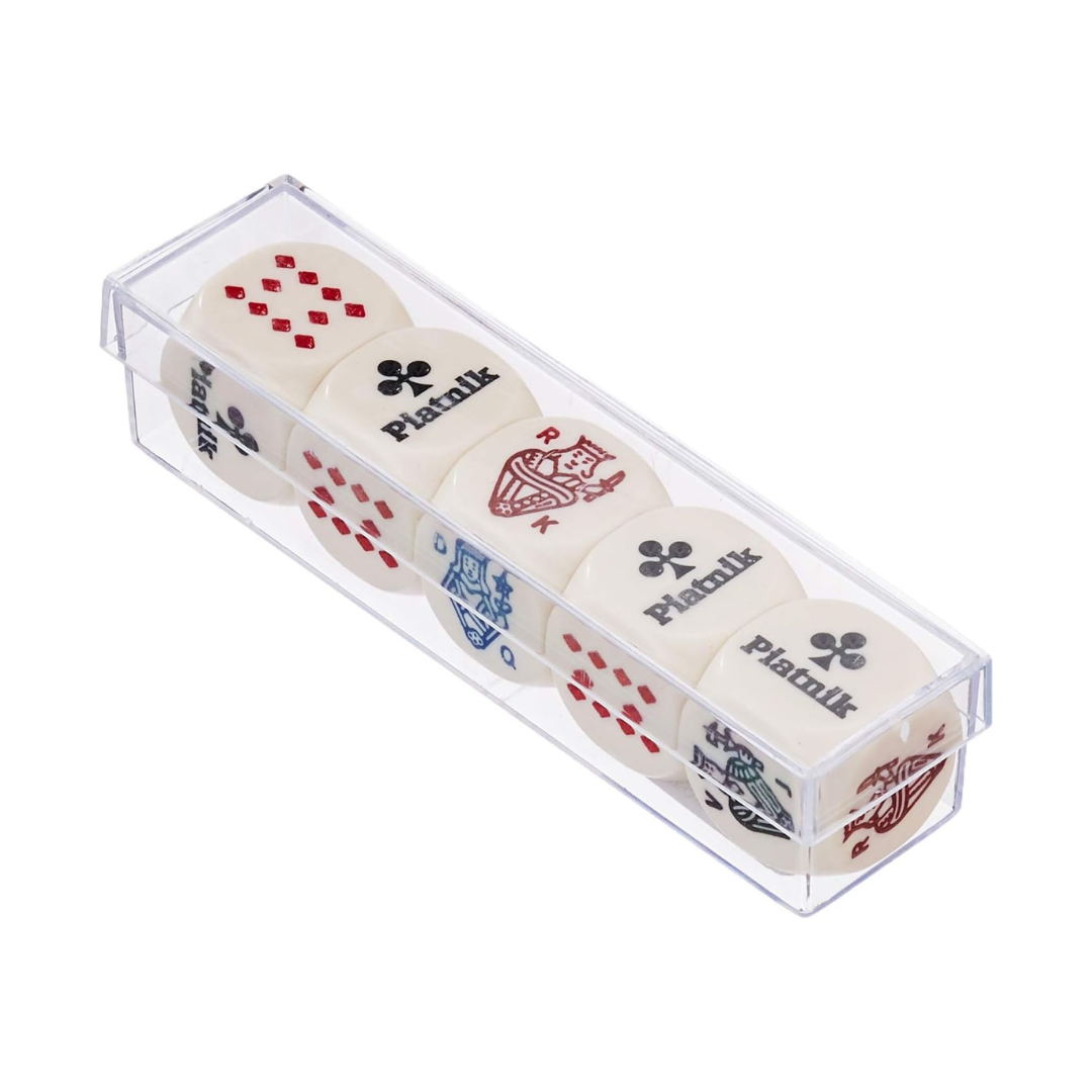 Pokerwürfel, 5 Stück