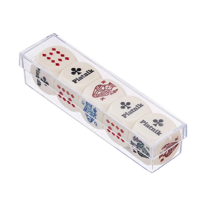 Pokerwürfel, 5 Stück