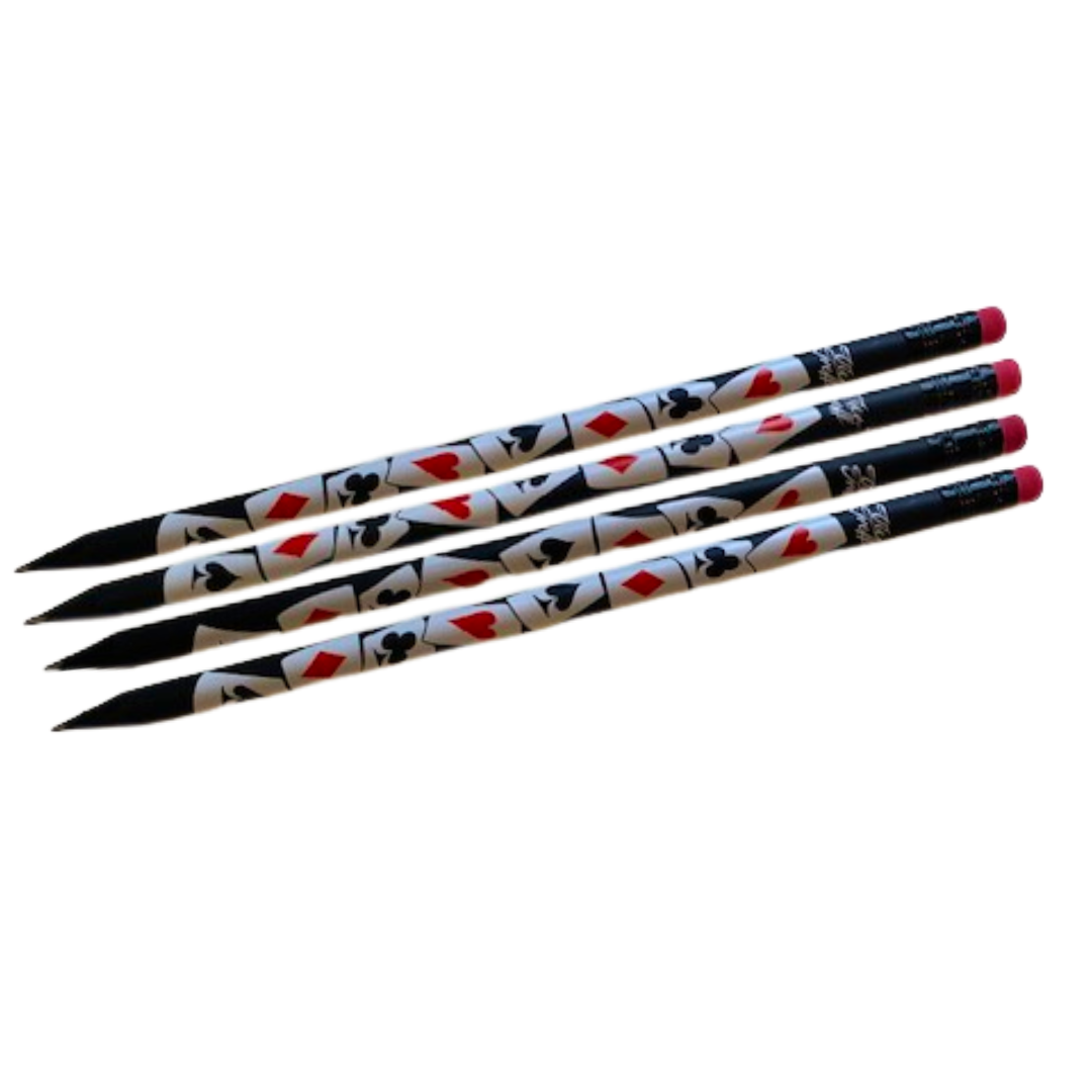 Bleistift mit Radiergummi