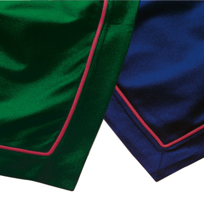 Tischdecke - mit rotem Keder | Meriontuch