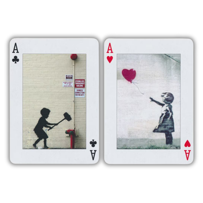 Kartenspiel - Banksy