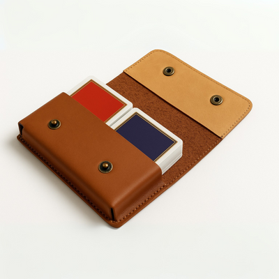 hochwertiges und handgefertigtes Etui aus Leder - Personalisierung möglich