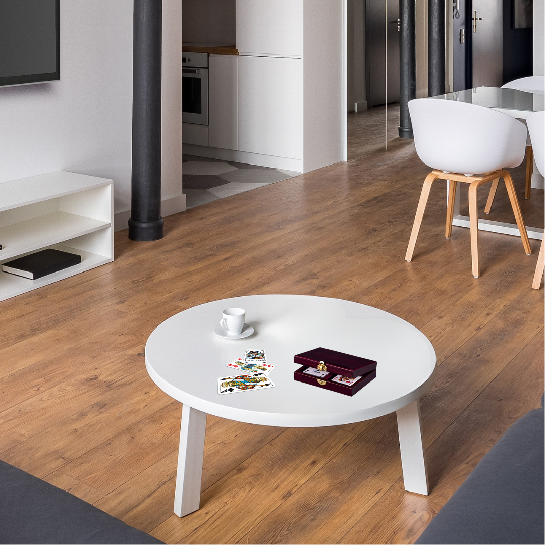 Spielkartenkassette, Holz